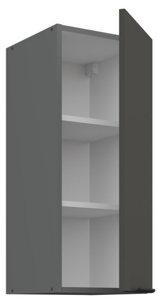 Horní kuchyňská skříňka LUNARA - šířka 30 cm, grafit / antracit