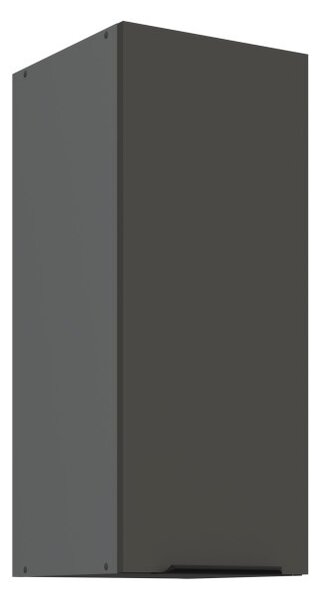 Horní kuchyňská skříňka LUNARA - šířka 30 cm, grafit / antracit