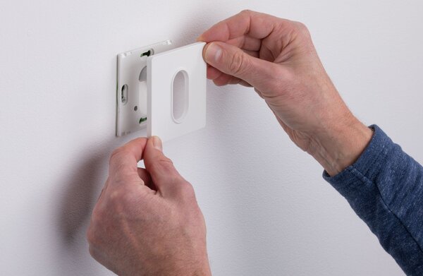 Paulmann 92922 Wand, zápustné svítidlo do KU68, 1×1,7 W LED, bílý plast, 230V, 7,8x7,8cm
