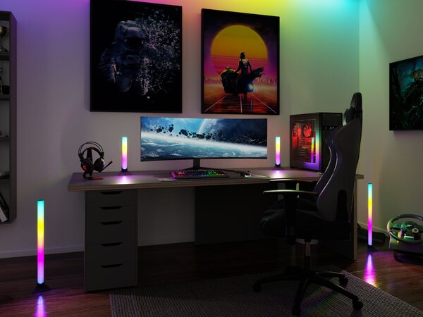 Paulmann 78879 EntertainLED Dynamic, sada 2ks světelných RGB lišt do USB, délka 60cm, 2x1W , dálkové ovládání