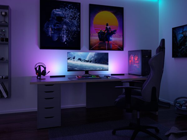 Paulmann 78878 EntertainLED Dynamic, sada 2ks světelných RGB lišt do USB, délka 30cm, 2x0,6W , dálkové ovládání