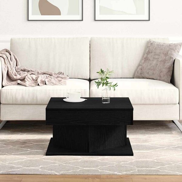 VidaXL Konferenční stolek 55x55x30 cm kompozitní dřevo [862665] Barva: Bílá
