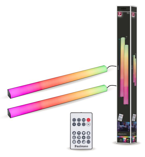 Paulmann 78879 EntertainLED Dynamic, sada 2ks světelných RGB lišt do USB, délka 60cm, 2x1W , dálkové ovládání