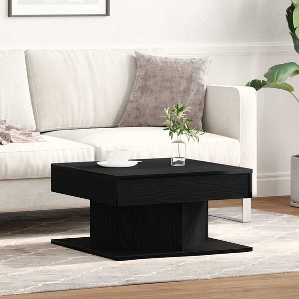 VidaXL Konferenční stolek 55x55x30 cm kompozitní dřevo [862665] Barva: Bílá