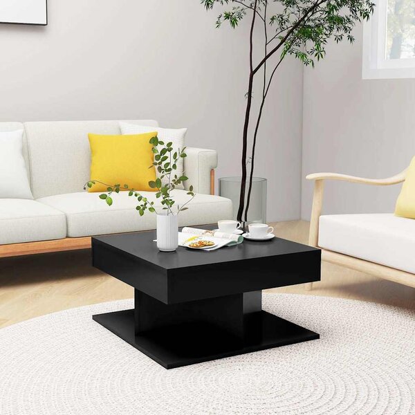 VidaXL Konferenční stolek 55x55x30 cm kompozitní dřevo [862665] Barva: Bílá