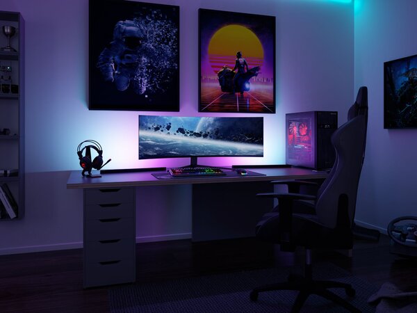 Paulmann 78879 EntertainLED Dynamic, sada 2ks světelných RGB lišt do USB, délka 60cm, 2x1W , dálkové ovládání