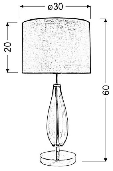 Moderní stolní lampa MARRONE - 1xE27, 60W, růžová