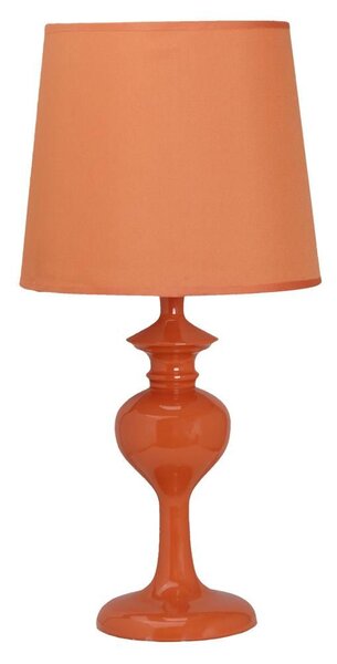 Moderní stolní lampa BERKANE - 1xE14, 40W, oranžová