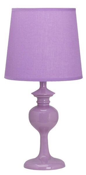Moderní stolní lampa BERKANE - 1xE14, 40W, fialová