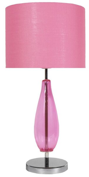 Moderní stolní lampa MARRONE - 1xE27, 60W, růžová