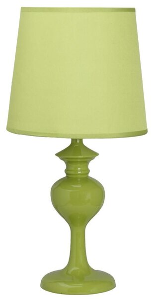 Moderní stolní lampa BERKANE - 1xE14, 40W, zelená