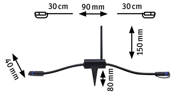Paulmann 18010 Plug&Shine přijímač pro dálkové ovládání