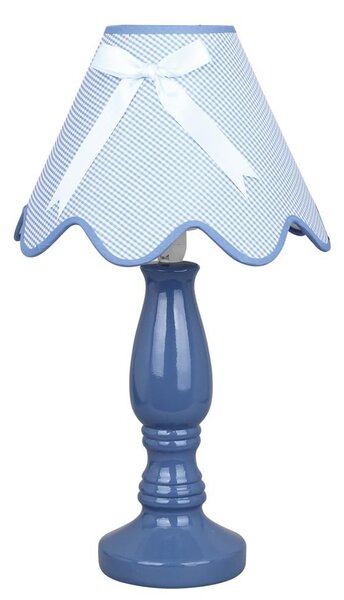 Dětská stolní lampička LOLA - 1xE14, 40W, modrá