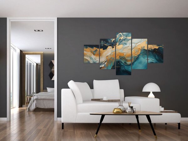 Obraz - Abstrakce (125x70 cm)
