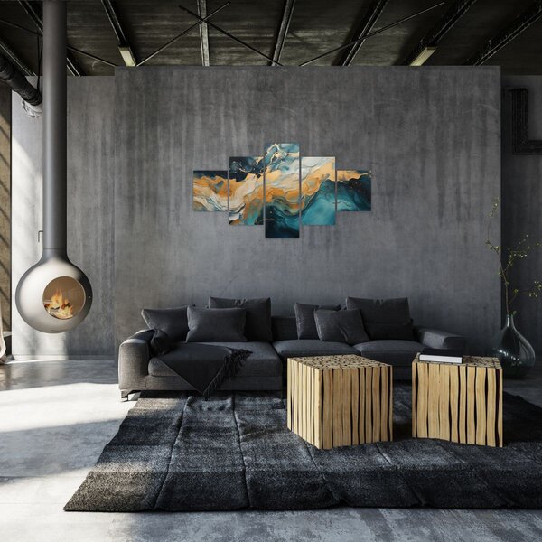 Obraz - Abstrakce (125x70 cm)