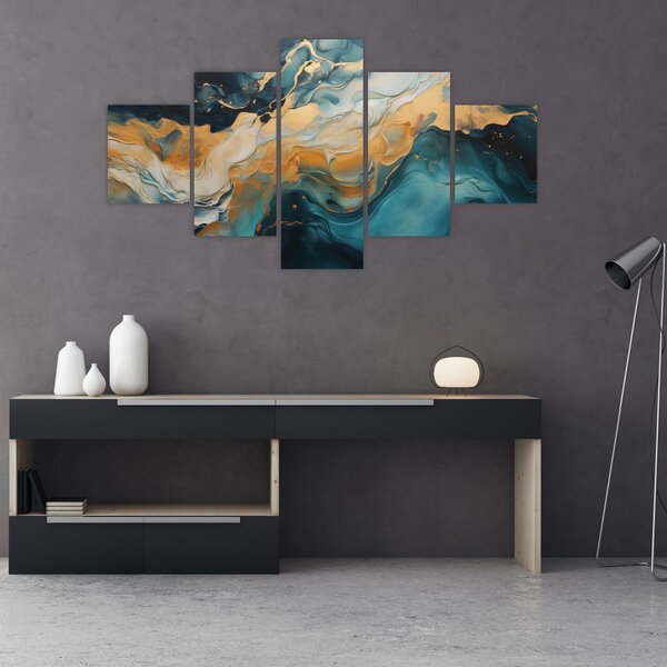 Obraz - Abstrakce (125x70 cm)