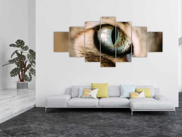 Obraz - Kočičí oko (210x100 cm)