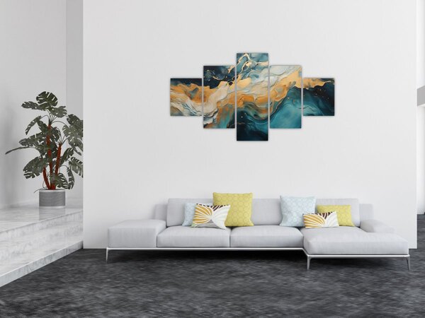 Obraz - Abstrakce (125x70 cm)