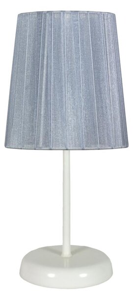 Moderní stolní lampa RIFASA - 1xE14, 40W, bílá / šedá