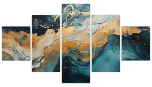 Obraz - Abstrakce (125x70 cm)