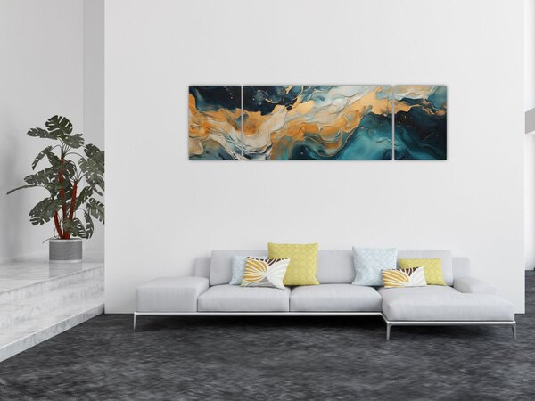 Obraz - Abstrakce (170x50 cm)