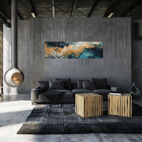 Obraz - Abstrakce (170x50 cm)