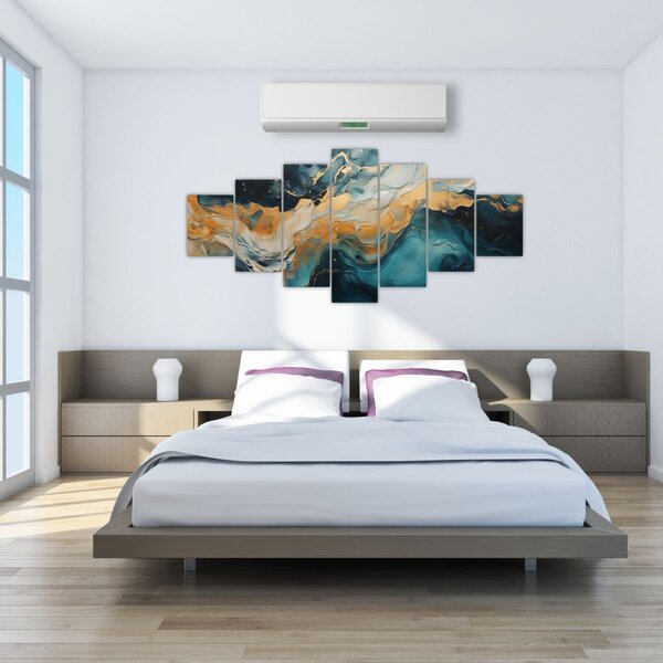 Obraz - Abstrakce (210x100 cm)