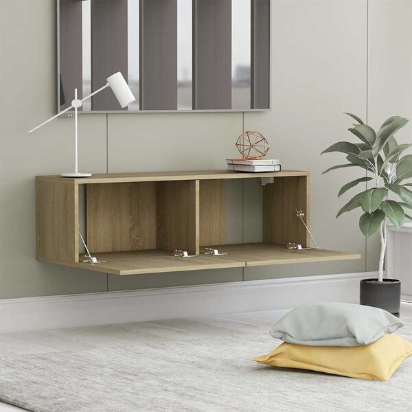 VidaXL TV stolek 100x30x30 cm kompozitní dřevo [801484] Barva: dub sonoma