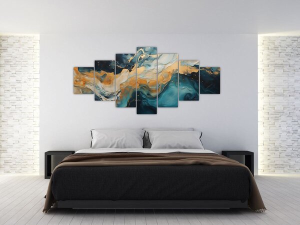 Obraz - Abstrakce (210x100 cm)