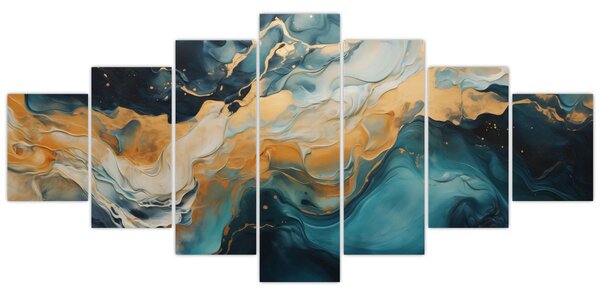 Obraz - Abstrakce (210x100 cm)