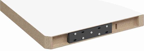 VidaXL Nástěnné rohové police 2 ks 35 x 35 x 3,8 cm MDF [323908] Barva: dub