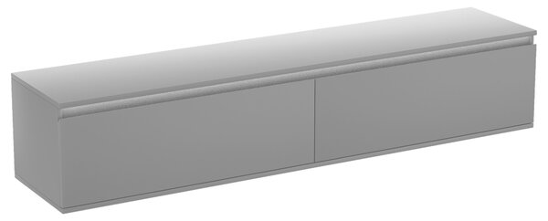 NÍZKÁ KOMODA, šedá, 180/30/33 cm Boxxx - TV stolky & komody pod TV, Online Only