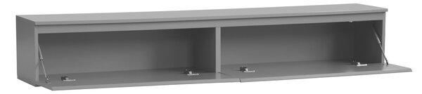 NÍZKÁ KOMODA, šedá, 180/30/33 cm Boxxx - TV stolky & komody pod TV, Online Only