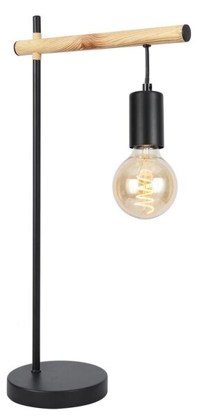 Stolní lampa ve skandinávském stylu IZZY - 1xE27, 60W, černá