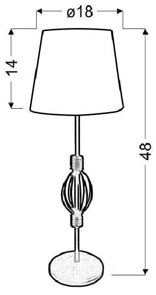 Moderní stolní lampa ROSETTE 1 - 1xE14, 1x40W, bílá / oranžová