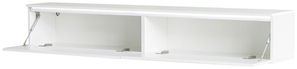 NÍZKÁ KOMODA, bílá, 180/30/33 cm Boxxx - Komody bílé, Online Only