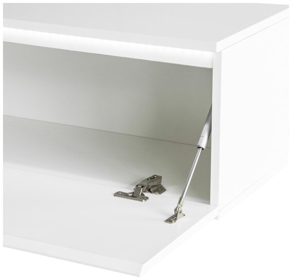 NÍZKÁ KOMODA, bílá, 180/30/33 cm Boxxx - Komody bílé, Online Only