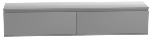 NÍZKÁ KOMODA, šedá, 180/30/33 cm Boxxx - TV stolky & komody pod TV, Online Only