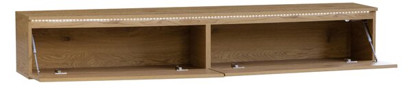NÍZKÁ KOMODA, barvy dubu, 180/30/33 cm Boxxx - TV stolky & komody pod TV, Online Only