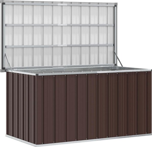 VidaXL Zahradní úložný box 129 x 67 x 65 cm [46263] Barva: Hnědá