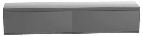NÍZKÁ KOMODA, černá, 180/30/33 cm Boxxx - Černé komody, Online Only
