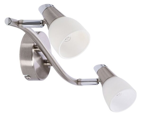Nástěnné / stropní bodové osvětlení SELIA - 2xG9, 40W, chromované