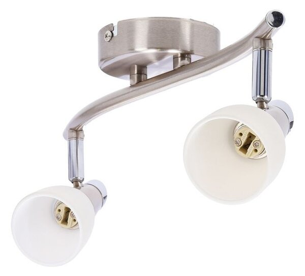 Nástěnné / stropní bodové osvětlení SELIA - 2xG9, 40W, chromované