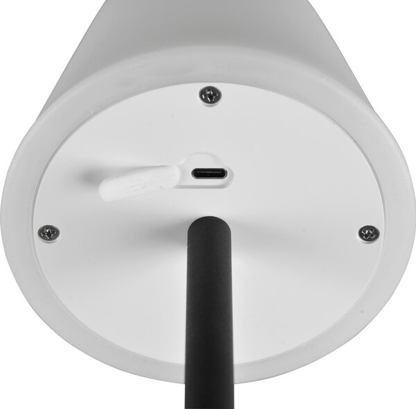STOLNÍ LAMPA NA BATERIE, tlačítkový spínač, 11,00/39,00 cm - Online Only svítidla, Online Only