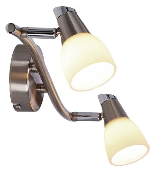 Nástěnné / stropní bodové osvětlení SELIA - 2xG9, 40W, chromované