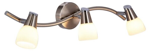 Stropní bodové osvětlení SELIA - 3xG9, 40W, chromované