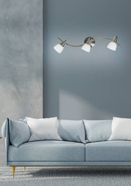 Stropní bodové osvětlení SELIA - 3xG9, 40W, chromované