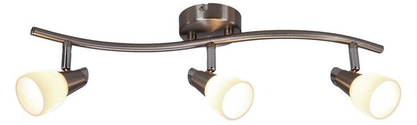 Stropní bodové osvětlení SELIA - 3xG9, 40W, chromované