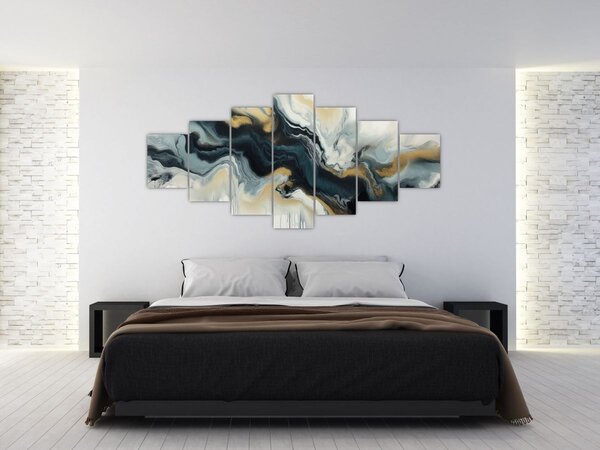 Obraz - Mramorovaná kresba (210x100 cm)