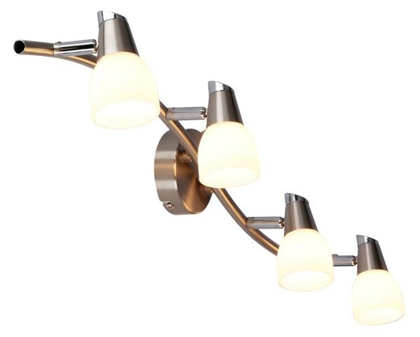Stropní bodové osvětlení SELIA - 4xG9, 40W, chromované